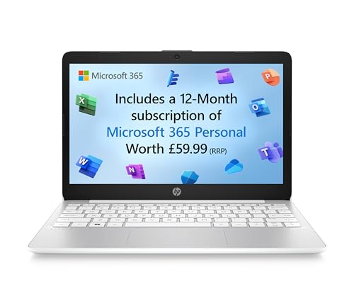HP Stream 11" Laptop with Intel Celeron N4120