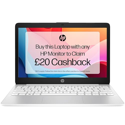HP Stream 11" Laptop with Intel Celeron N4120
