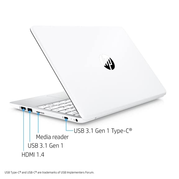 HP Stream 11" Laptop with Intel Celeron N4120