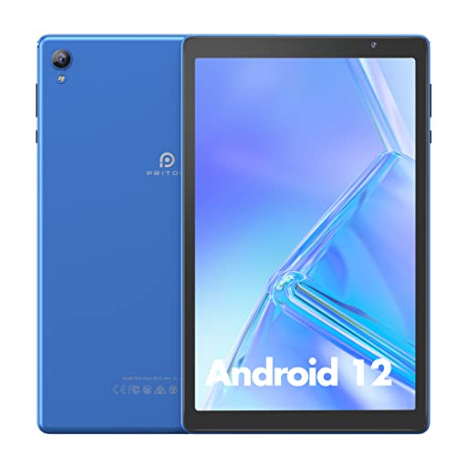 PRITOM 10" Android 12 Tablet with Quad Core