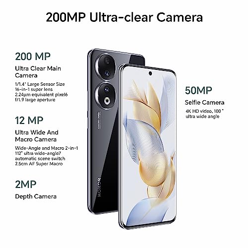 HONOR 90 5G Smartphone with 200MP Camera