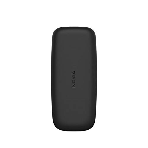 Nokia 105 Feature Phone 1.77 Inch - Black