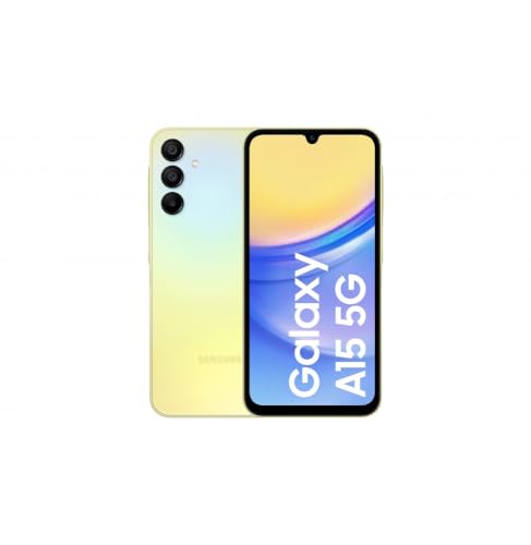 Samsung Galaxy A15 5G Unlocked Smartphone - Yellow