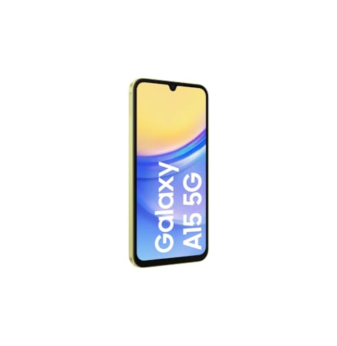 Samsung Galaxy A15 5G Unlocked Smartphone - Yellow