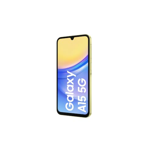 Samsung Galaxy A15 5G Unlocked Smartphone - Yellow
