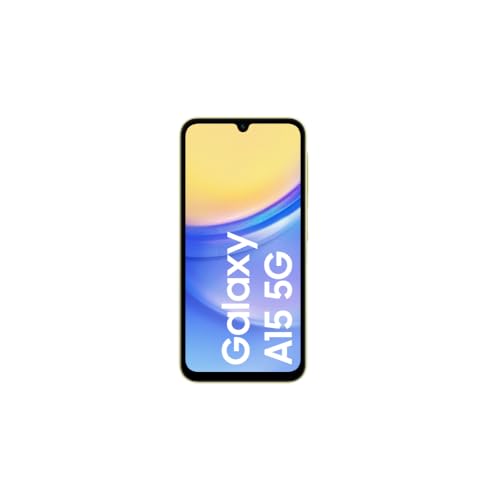 Samsung Galaxy A15 5G Unlocked Smartphone - Yellow