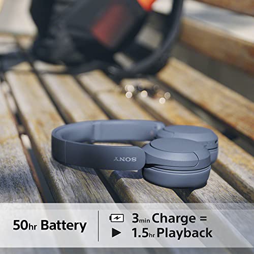 Sony WH-CH520 Bluetooth Headphones - 50 Hour Battery