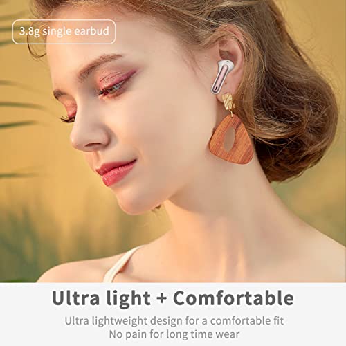 Bluetooth 5.3 Wireless Earbuds with Deep Bass