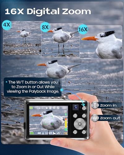 4K Autofocus Dual Camera with 32G Memory Card
