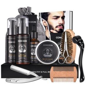 Ultimate 12-in-1 Beard Grooming Kit, Perfect Gift!