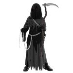 Glowing Eyes Reaper Costume for Kids