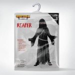 Glowing Eyes Reaper Costume for Kids