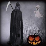 Grim Reaper 4-Piece Halloween Costume Set