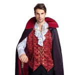 Men's Scary Vampire Deluxe Halloween Costume - Large