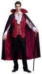 Men's Scary Vampire Deluxe Halloween Costume - Large
