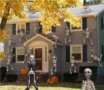 Glow in the Dark Skeleton Costume for Kids 5-7