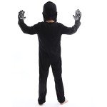 Glow in the Dark Skeleton Costume for Kids 5-7