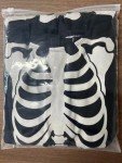 Glow in the Dark Skeleton Costume for Kids 5-7