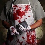 Purple Star Butcher Halloween Costume for Men