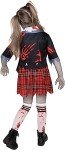 Zombie Schoolgirl Costume for Kids - Halloween Dress-Up