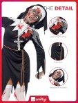 Zombie Sister Mary Costume with Accessories