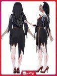 Zombie Sister Mary Costume with Accessories