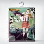 Zombie Schoolgirl Costume for Kids - Halloween Dress-Up