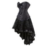 Grebrafan Women's Corset Tutu Skirt Halloween Costume