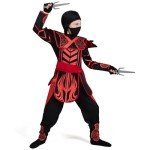 Halloween Ninja Costume for Boys and Girls