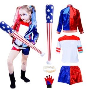 Yumcute Kids' Cosplay Villain Costume Set