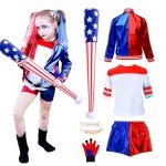 Yumcute Kids' Cosplay Villain Costume Set