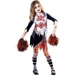 Child Zombie Cheerleader Costume for Kids (9-10 Years)