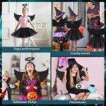 Children's Angel Costume with Wings, Halo, and Tutu