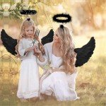 Children's Angel Costume with Wings, Halo, and Tutu