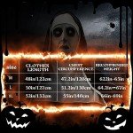 Deluxe Halloween Nun Costume with Scary Mask