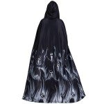 Witch Dress with Hooded Cape for Halloween