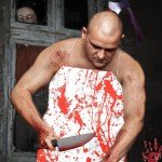 9-Piece Halloween Butcher Costume Set for Men