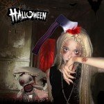 9-Piece Halloween Butcher Costume Set for Men