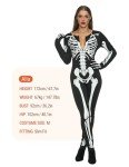 Glow in the Dark Skeleton Costume for Adults