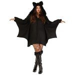Women's Bat Costume for Halloween Fun