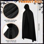 Suilung Halloween Witch Mask & Cape Set