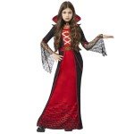Royal Vampire Costume for Girls - Deluxe Dress Up