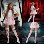 Women's Halloween Costumes Set with Accessories - 5pcs