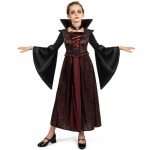 Royal Vampire Costume Set for Girls, Medium