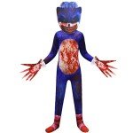 Kids Halloween Costume Set with Mask and Gloves