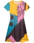 Sally Women's Short Sleeve Costume Dress - Disney