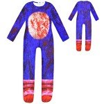 Kids Halloween Costume Set with Mask and Gloves