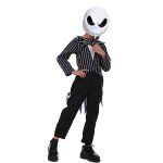 Kid Jack Skeleton Costume for Halloween Fun