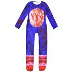 Kids Halloween Costume Set with Mask and Gloves