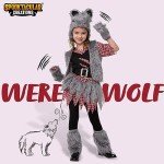 Spooktacular Werewolf Costume Vest for Kids